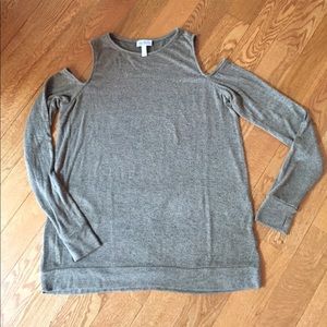 Cold Shoulder Sweater